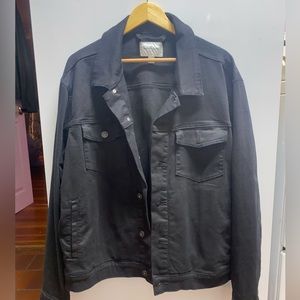 Size XL Mens twill “jean” jacket.